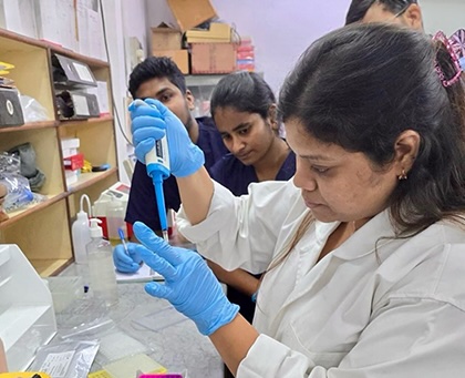 Biomeme device for lab testing