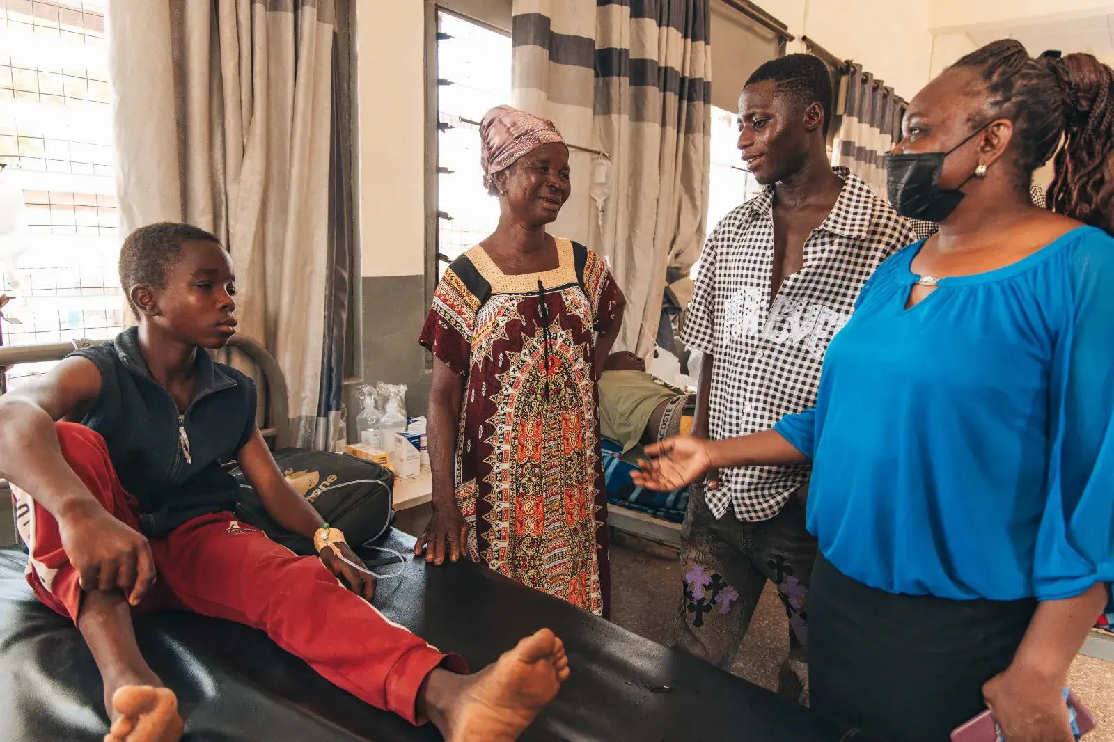 Pastoral Care Visit to a Patient